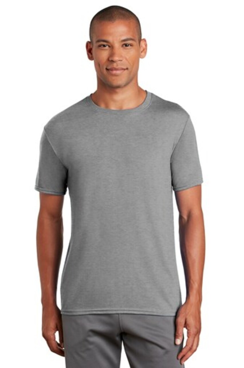 Gildan Short Sleeve Crewneck Performance T-Shirt – Unisex Tee for Gym, Sports & Active Wear